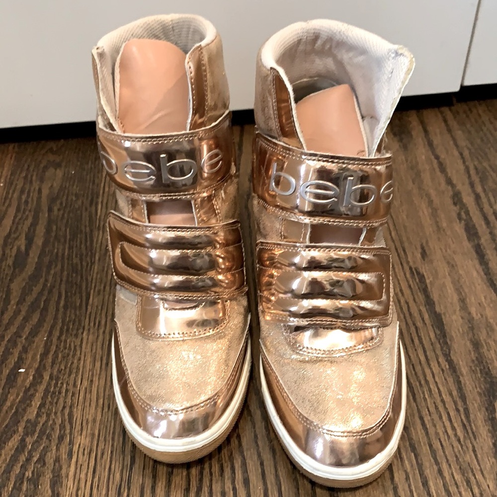 Bebe wedge sneaker